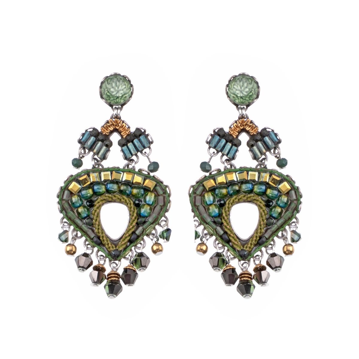 AYALA BAR - VIRIDIAN MOOD EARRINGS - GEMSTONES