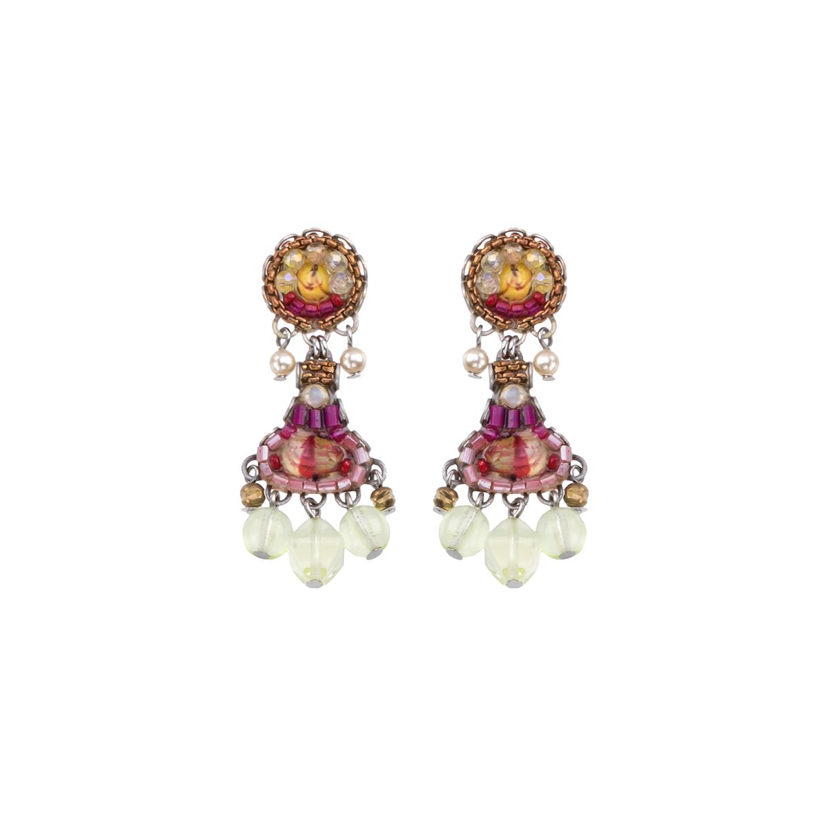 AYALA BAR - LEMONADE EARRINGS - MIXED MEDIA