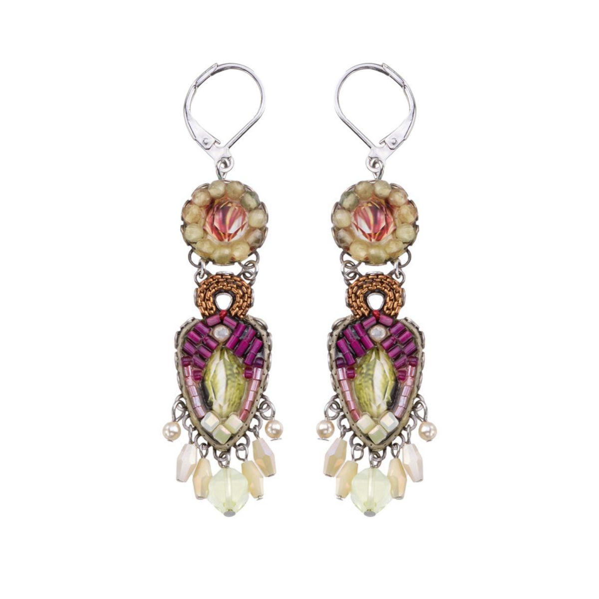 AYALA BAR - LEMONADE EARRINGS W/ WIRE - MIXED MEDIA