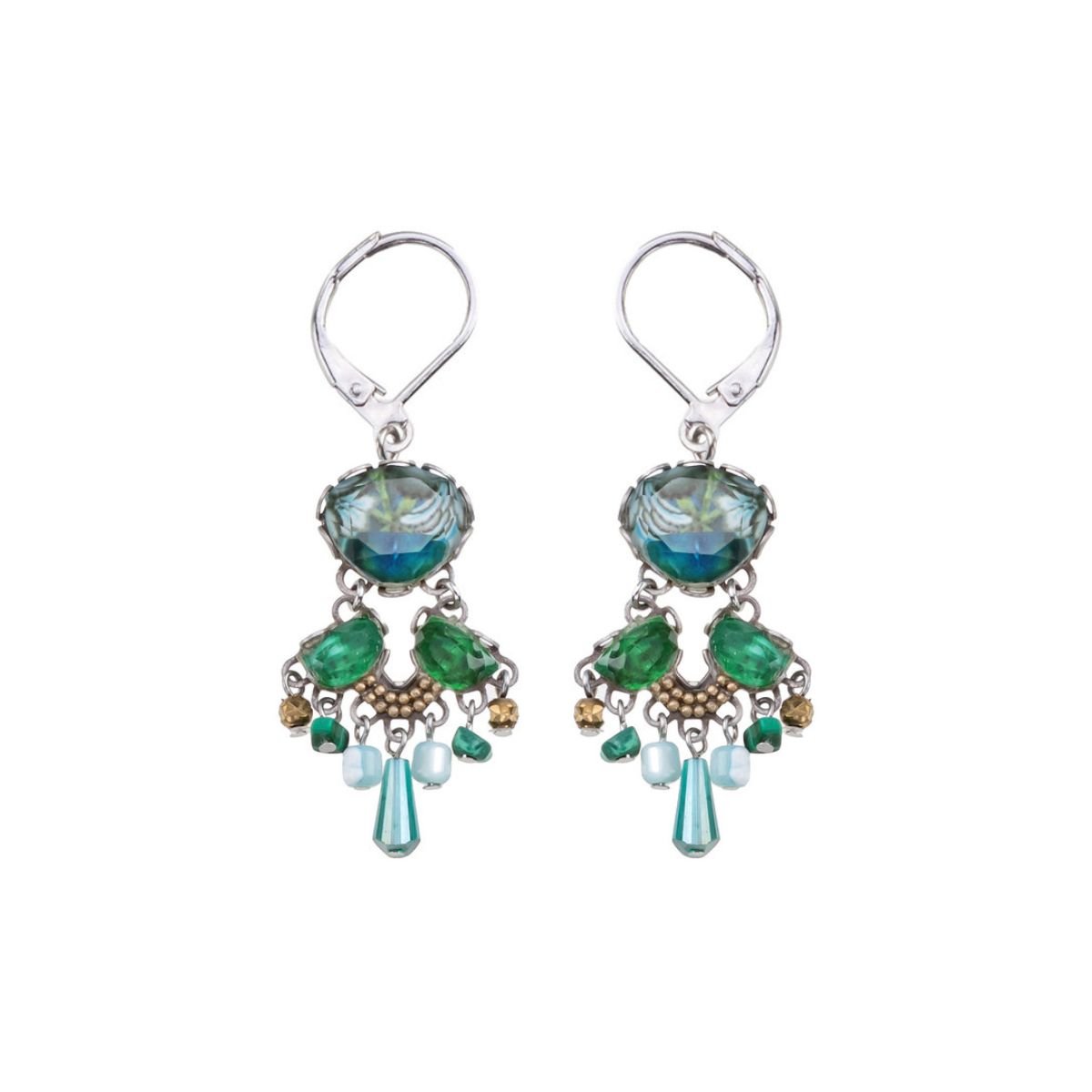 AYALA BAR - MEADOW EARRINGS W/ WIRE - MIXED MEDIA