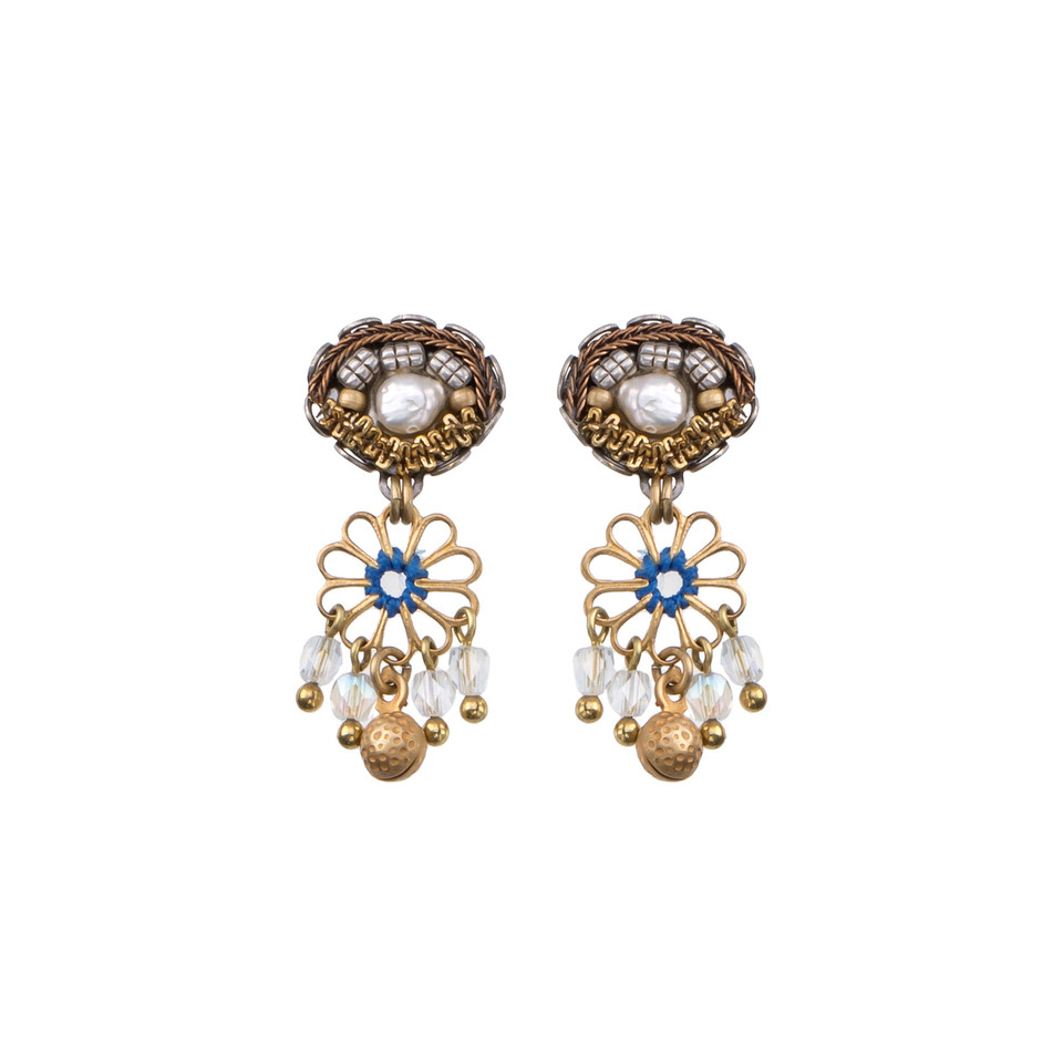 AYALA BAR - SM GOLDEN TOTEM EARRINGS - MIXED MEDIA