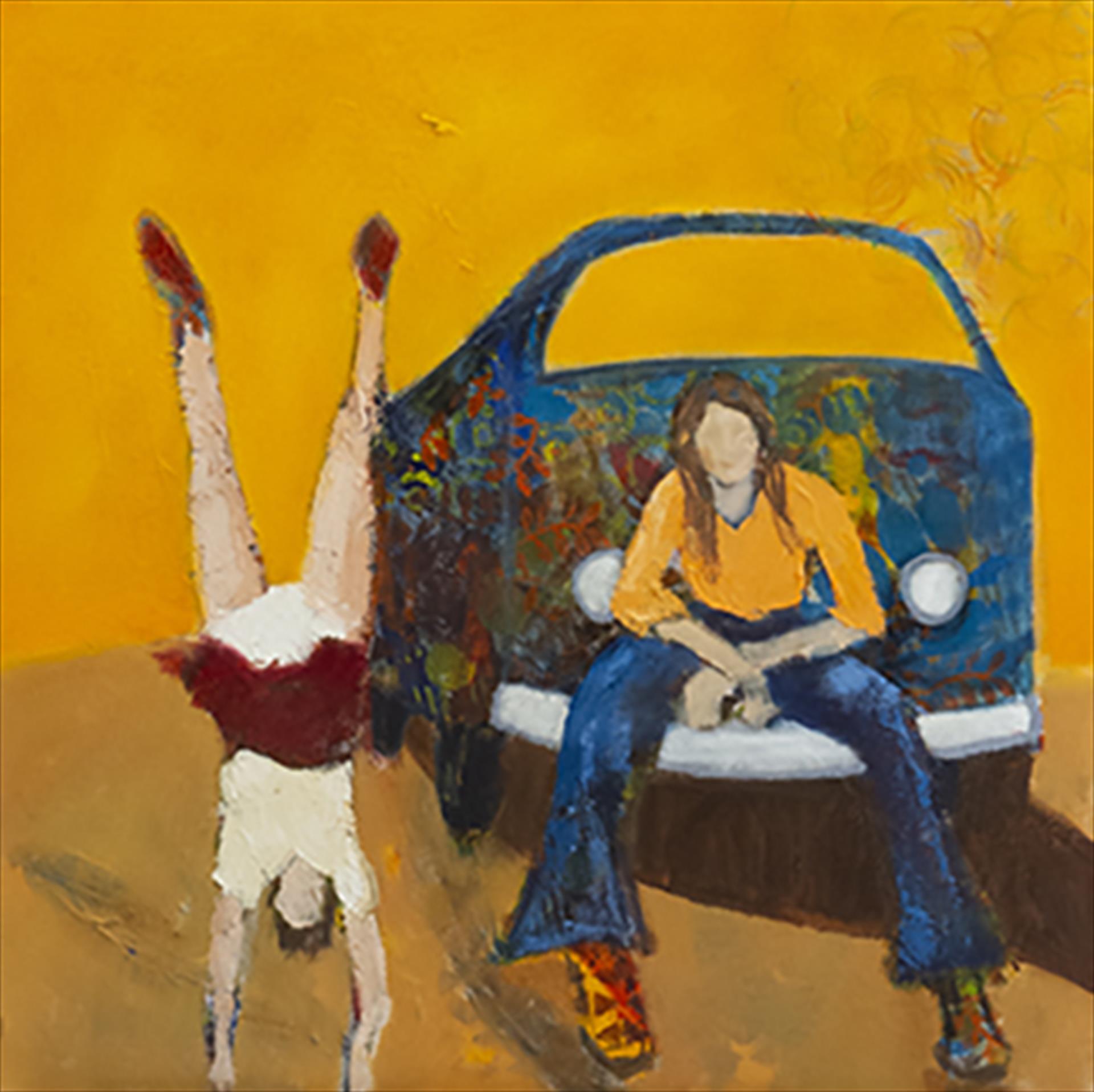 SUSAN COSTES - FREE SPIRITS - OIL - 24 x 24