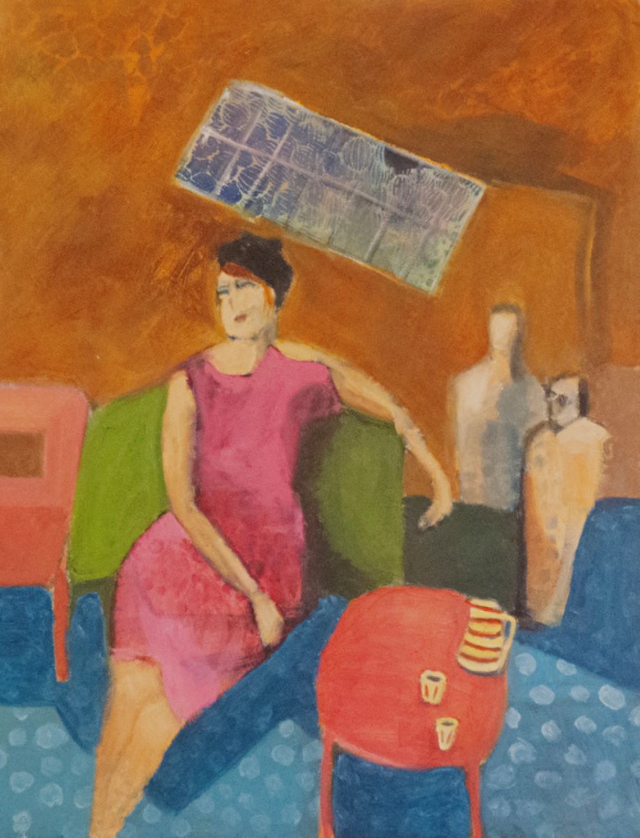 SUSAN COSTES - THE MESSENGERS - OIL ON CANVAS - 24 X 30