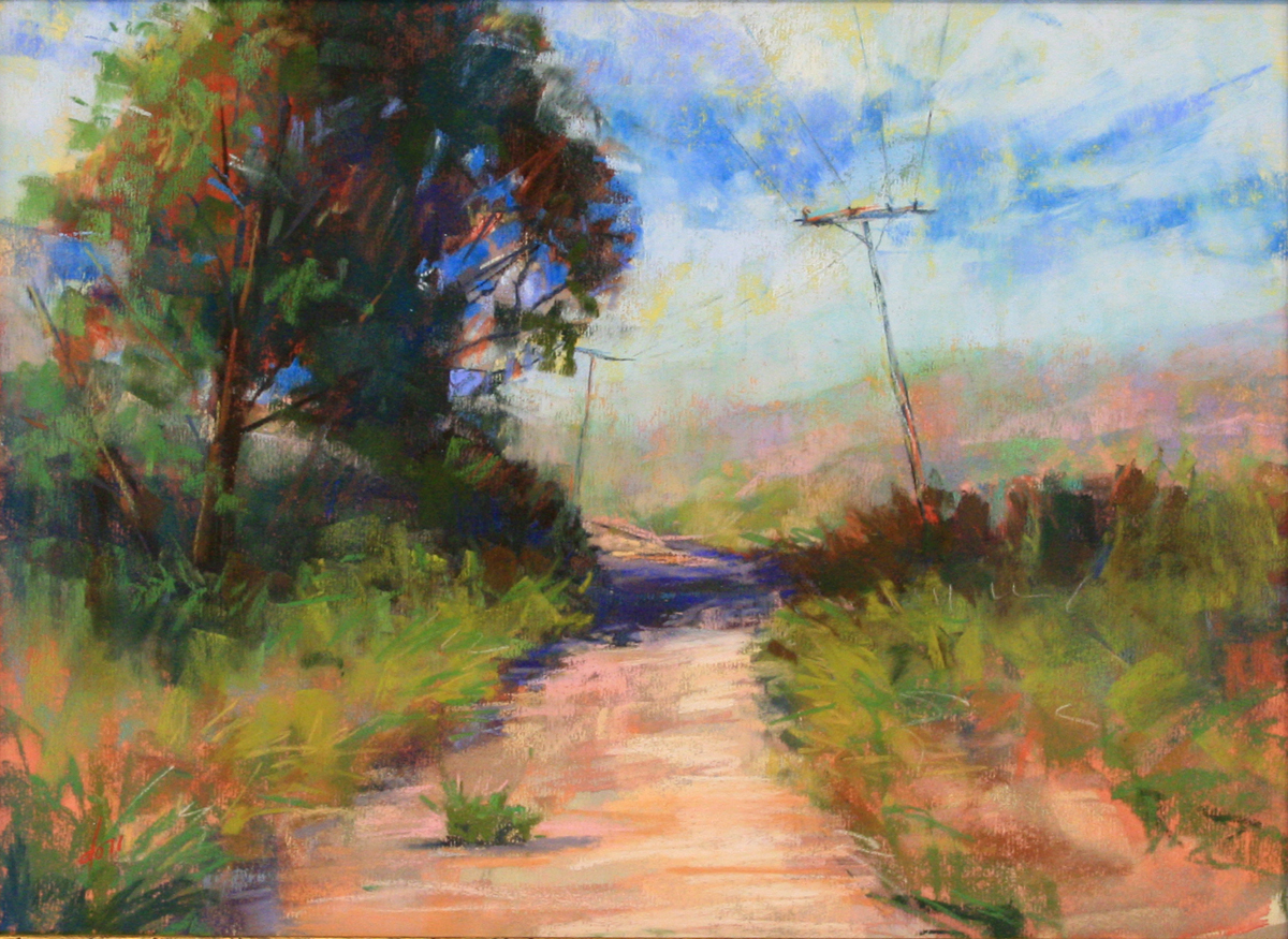 DORI DEWBERRY - FORGOTTEN PATH - PASTEL - 16 x 12