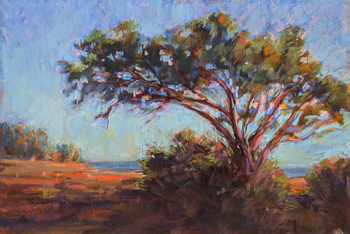 DORI DEWBERRY - THE MESA II - PASTEL - 18 X 12