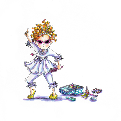 ROBIN PREISS GLASSER - SHE'S GOT THE FEVER! EACH LIMITED EDITION DIGITAL PRINT IS SIGNED AND NUMBERED BY THE ARTIST