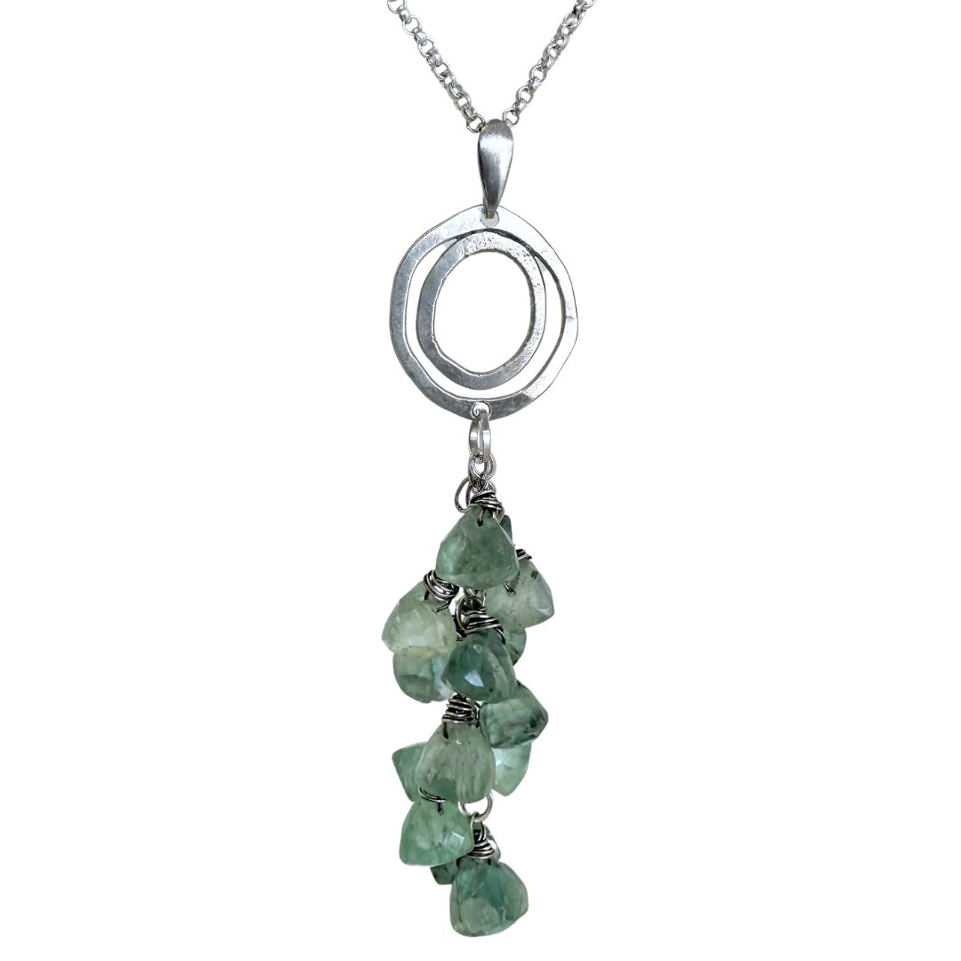 JOANNA CRAFT - STERLING SILVER & KYINITE NECKLACE - STERLING SILVER