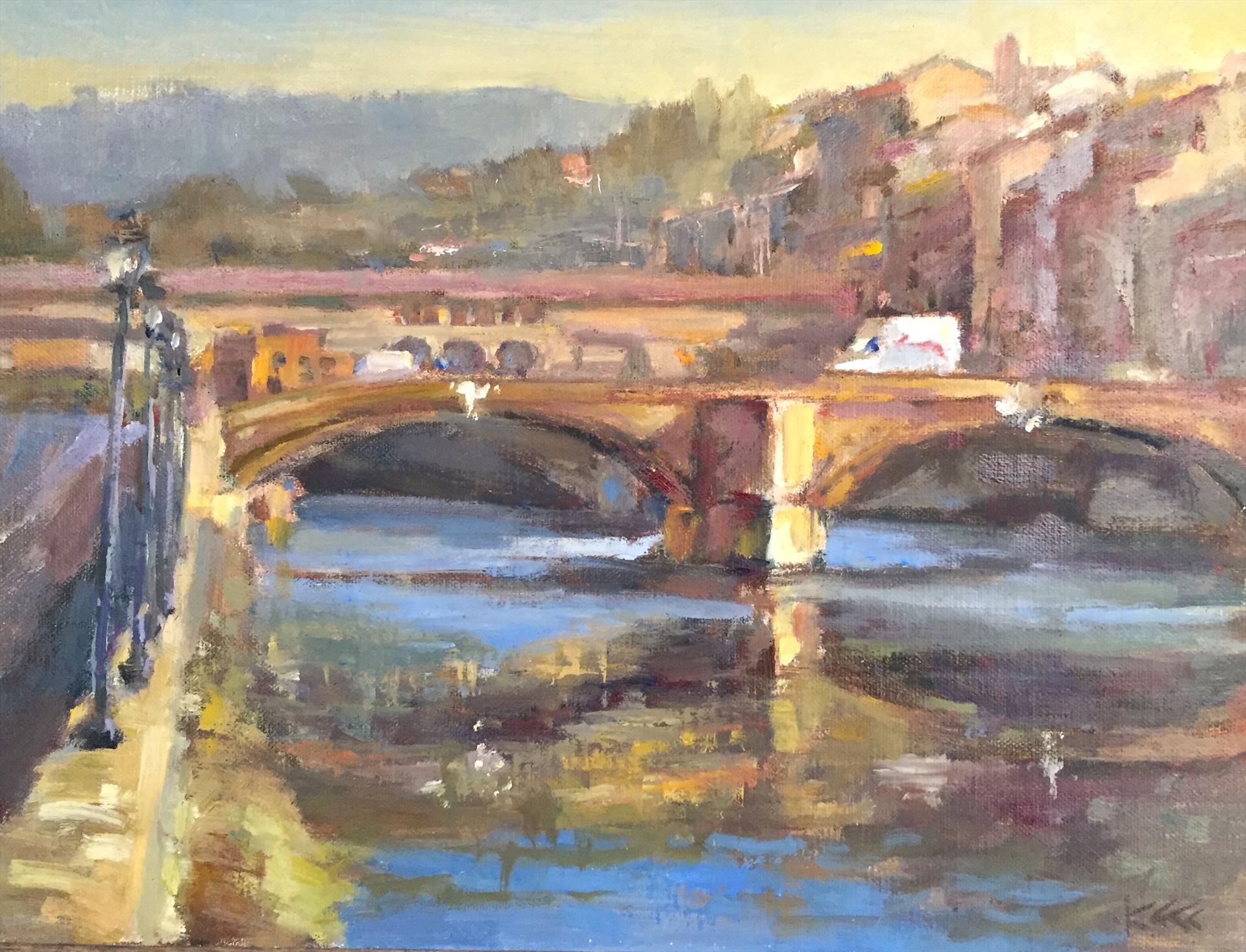 STEVE KELL - FIRENZE - OIL - 16 x 12