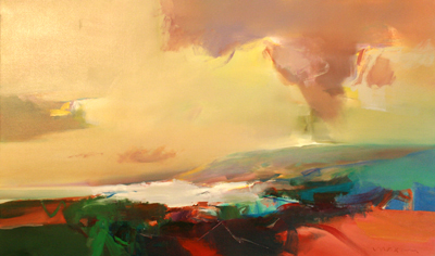 JOHN MAXON - NUEVO - OIL ON CANVAS - 60 X 36
