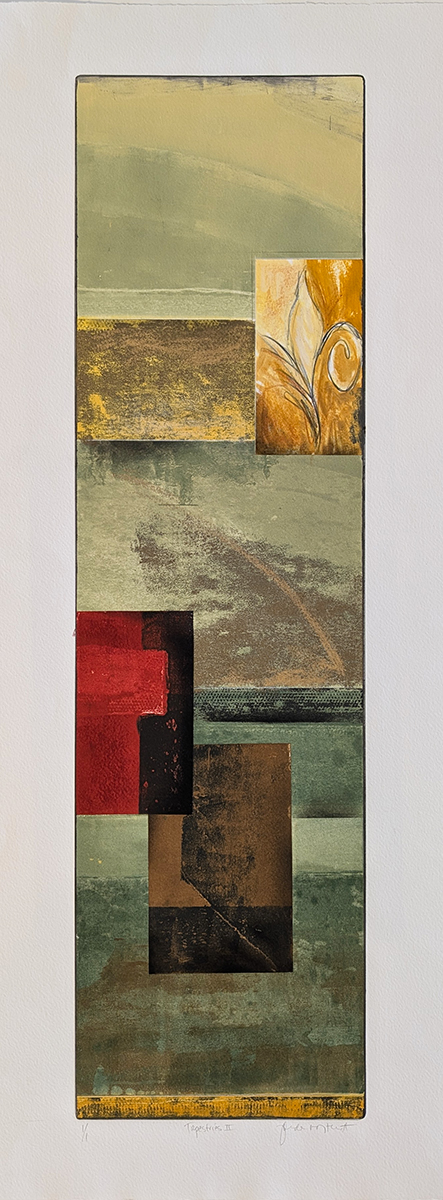 JONDE NORTHCUTT - TAPESTRIES II - MONOTYPE - 7.25 X 25.75