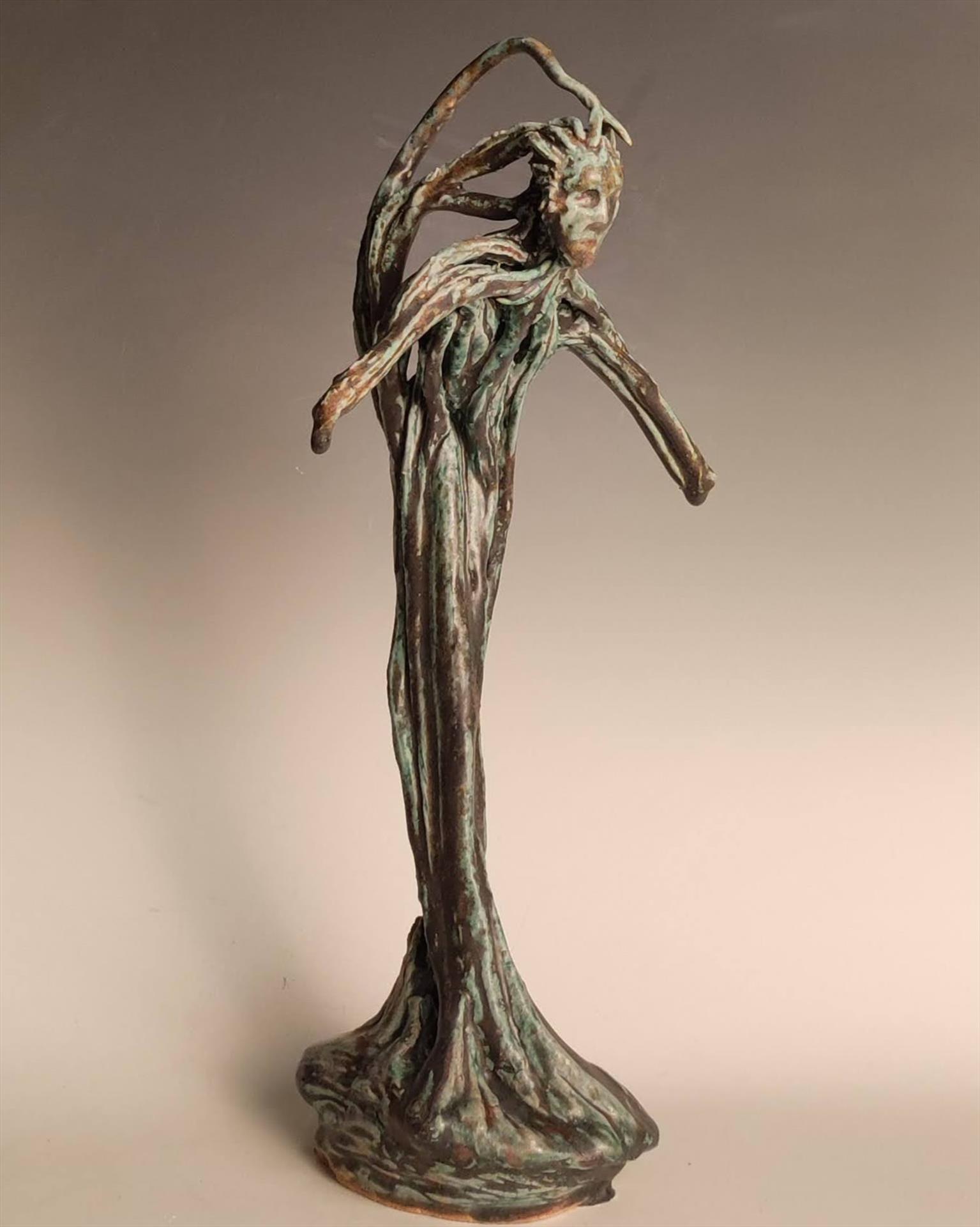 ERIC REYES - UNTITLED - CERAMIC - 5 x 18 x 4