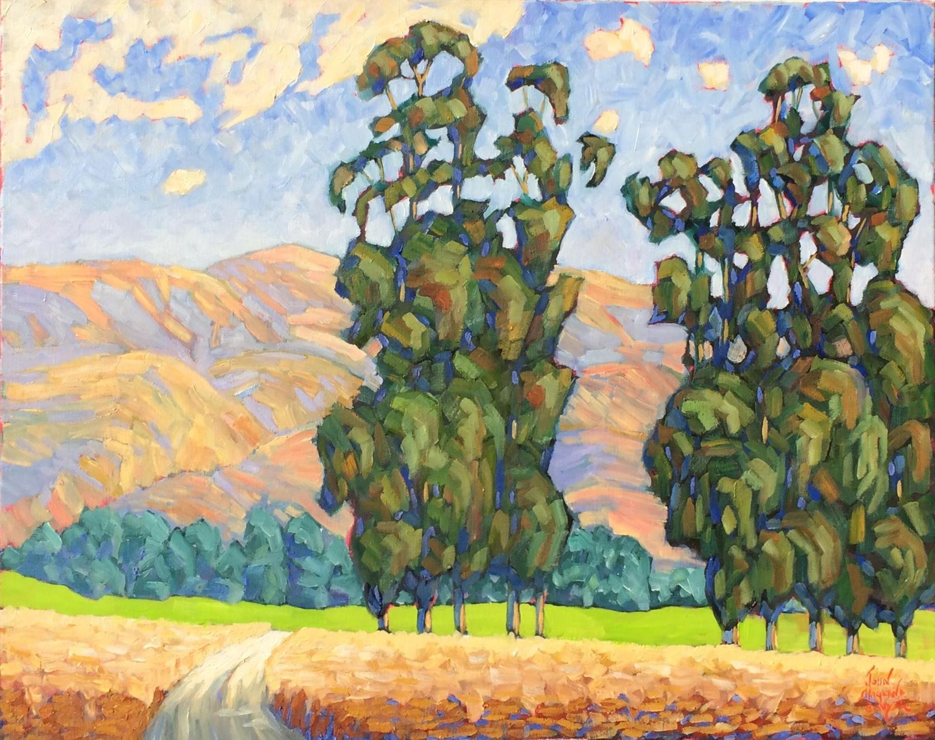 JOHN SAWYER - ORCHARD HILLS MEMORY - OIL - 30 X 24