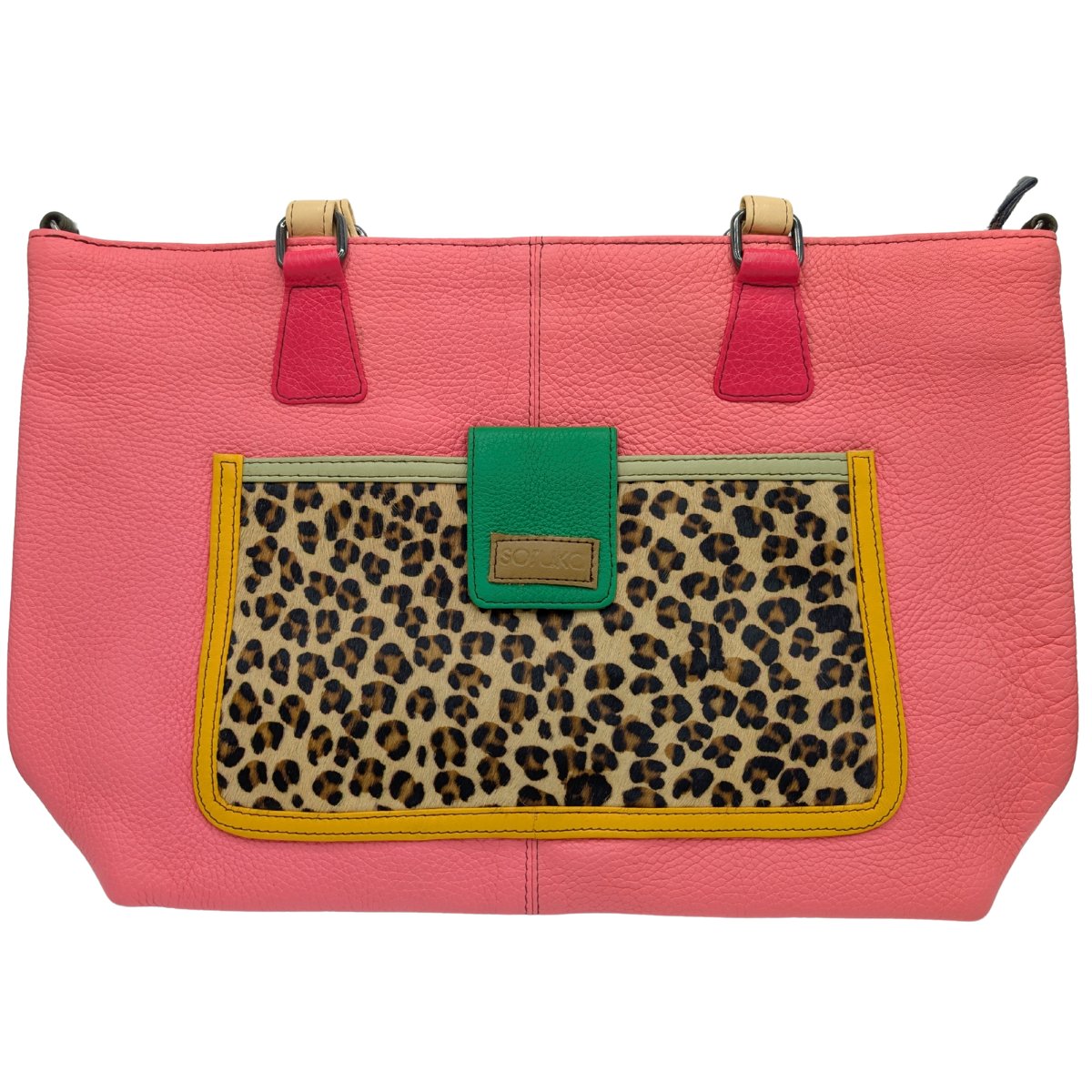 SORUKA - TEMIS SHOULDER BAG - LEATHER - 15.75 X 10.25