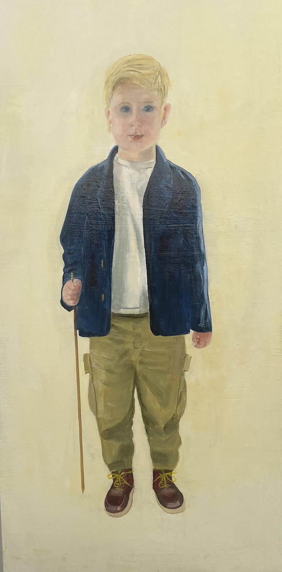 HELEN BELL - REGGIE - OIL - 18 X 36