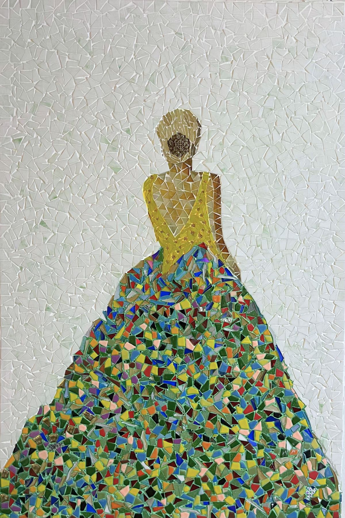 MASSOUD AHMADI - GRACE - MOSAIC - 24 X 36