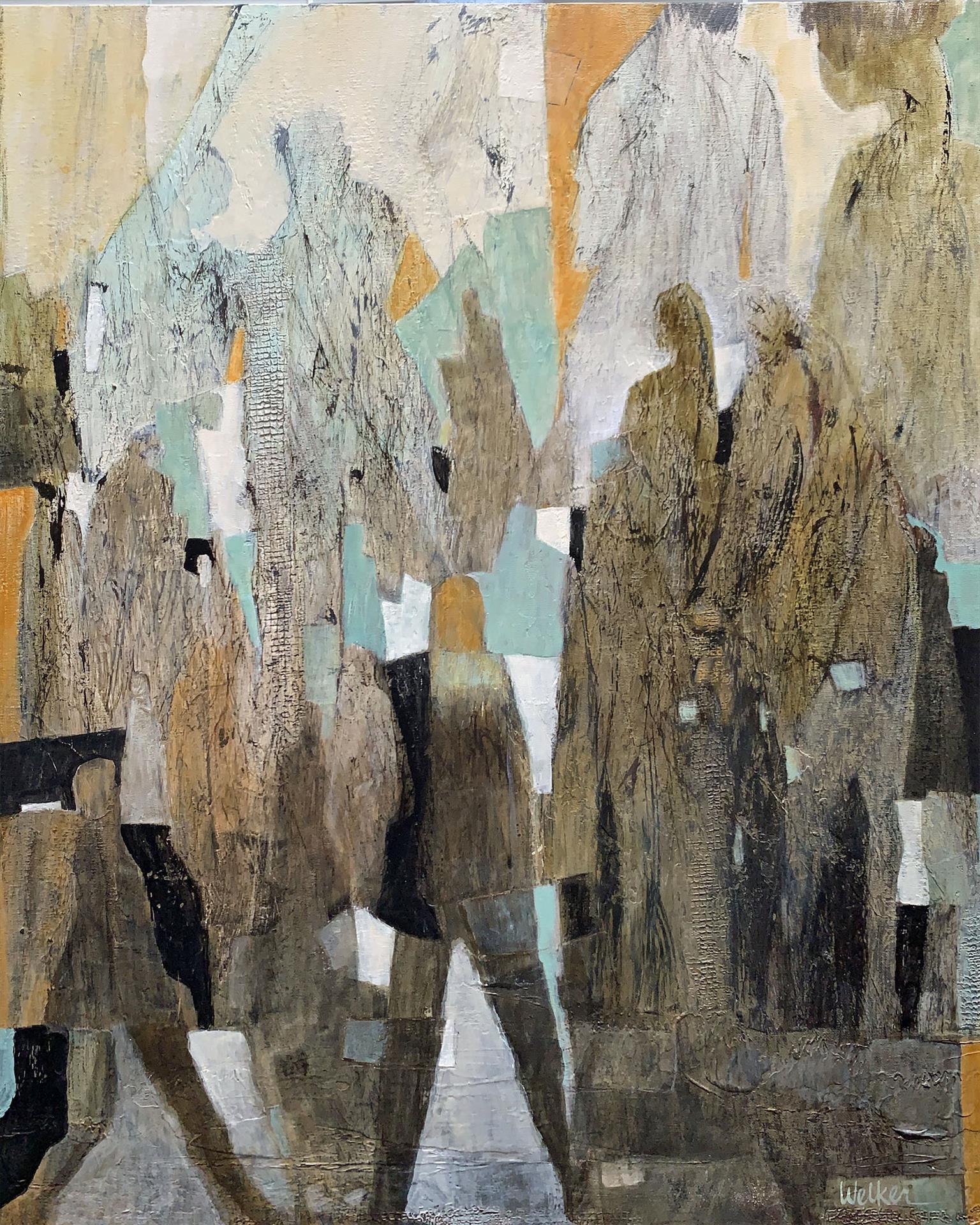 LYNN WELKER - SHADOWED MEMORIES - ACRYLIC - 24 X 30