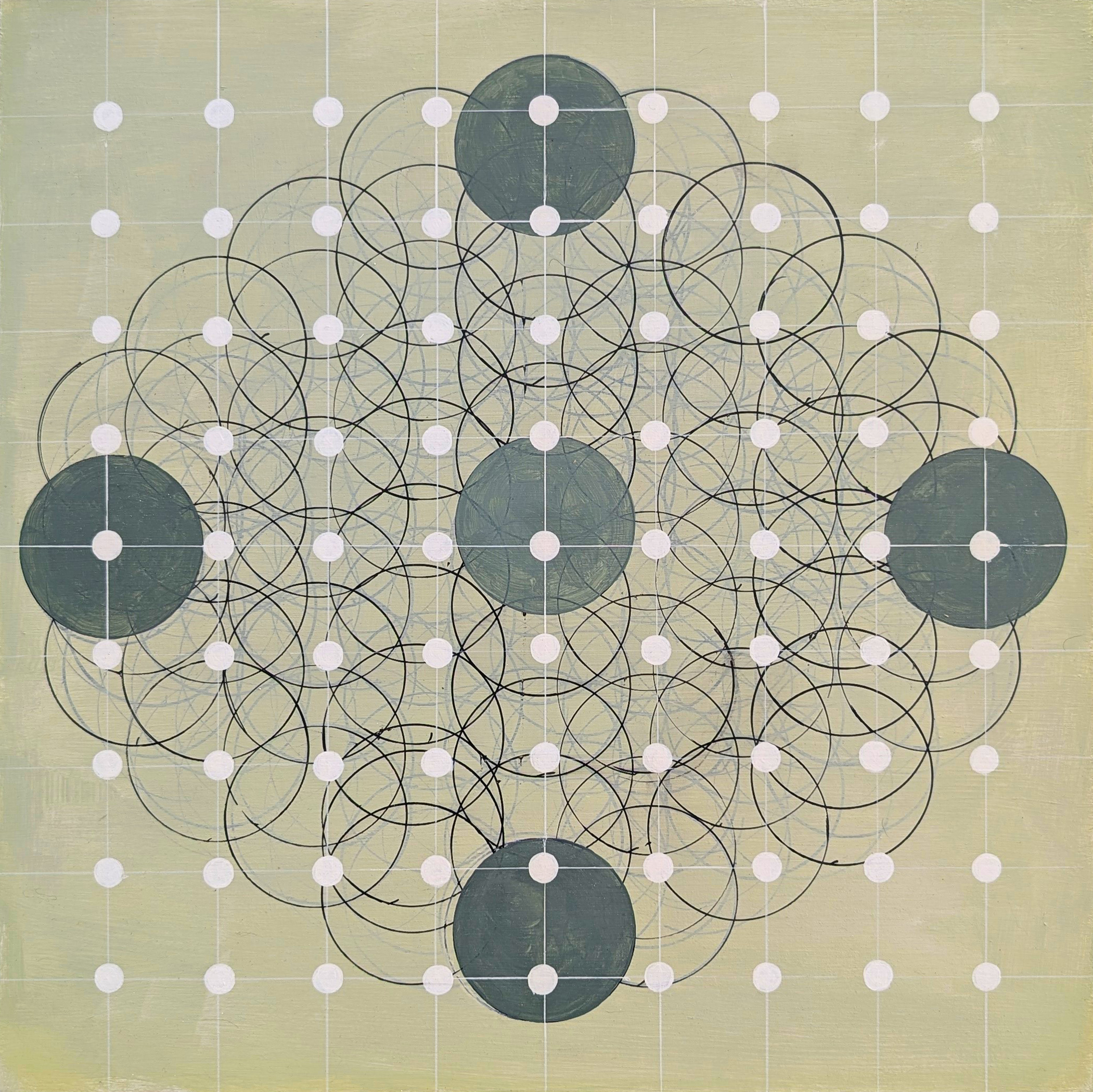 SEIKO TACHIBANA - SPATIAL DIAGRAM G12-25 - ACRYLIC - 12 X 12
