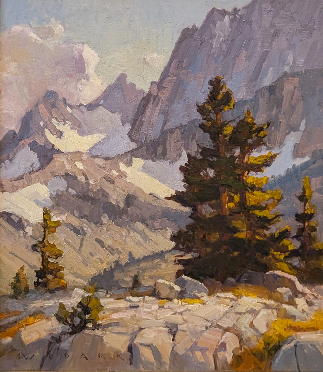 JIM WODARK - SIERRA RIDGE LINE - OIL ON LINEN - 20 X 24