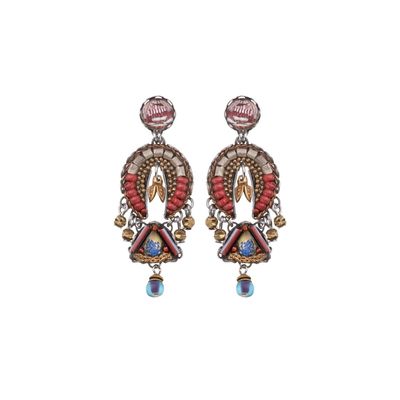 AYALA BAR - DESERT LANDSCAPE EARRINGS - GEMSTONES