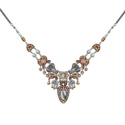 AYALA BAR - METALLIC MEDELY NECKLACE - MIXED MEDIA