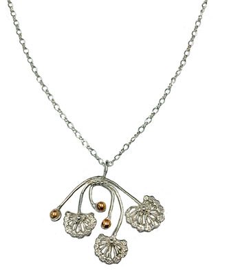 HOURI BORJIAN - DANDELION NECKLACE - STERLING SILVER