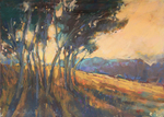 DORI DEWBERRY - LONG SHADOWS - PASTEL - 12 X 9