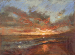 DORI DEWBERRY - END OF DAY - PASTEL - 8 X 6