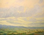 JERRY FUHRIMAN - VALLEY VIEW - OIL - 60 X 48