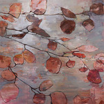 KAY FLIERL - GARDEN LYRICS 131 - OIL ON CANVAS - 36 X 36