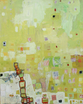 BARBARA GILHOOLY - BALANCE - MIXED MEDIA ON CANVAS - 24 X 36