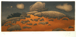 JAMES GROLEAU - BLUE HILL MEADOW - MEZZOTINT - 12 X 5