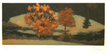 JAMES GROLEAU - BLACK WATER - MEZZOTINT - 12 X 5