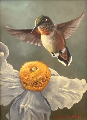 CAROL HEIMAN-GREENE - POPPY CAROL HEIMAN-GREENE - POPPY - OIL - 6 X 8