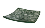 LEONA HAWKS - BUBBLE SOAP DISH - GLASS - 5 x 5
