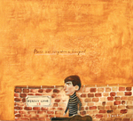 STACY INNERST - GEORGE ON PENNY LANE - ACRYLIC - 10 X 9