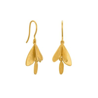 JOIDART - VOL GOLD WIRE EARRINGS - GOLD FILL