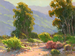 PAUL KRATTER - DRY RIVER BED - OIL ON CANVAS - 12 X 9