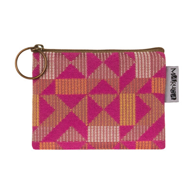 MARUCA DESIGN - AMERICANA PINK COIN PURSE - FIBER