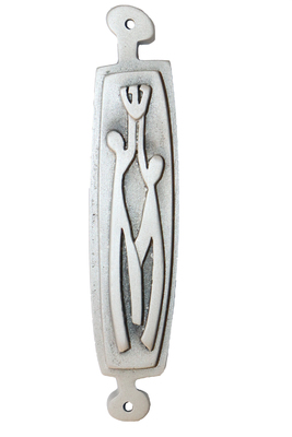 EMILY ROSENFELD - COUPLE MEZUZAH - PEWTER