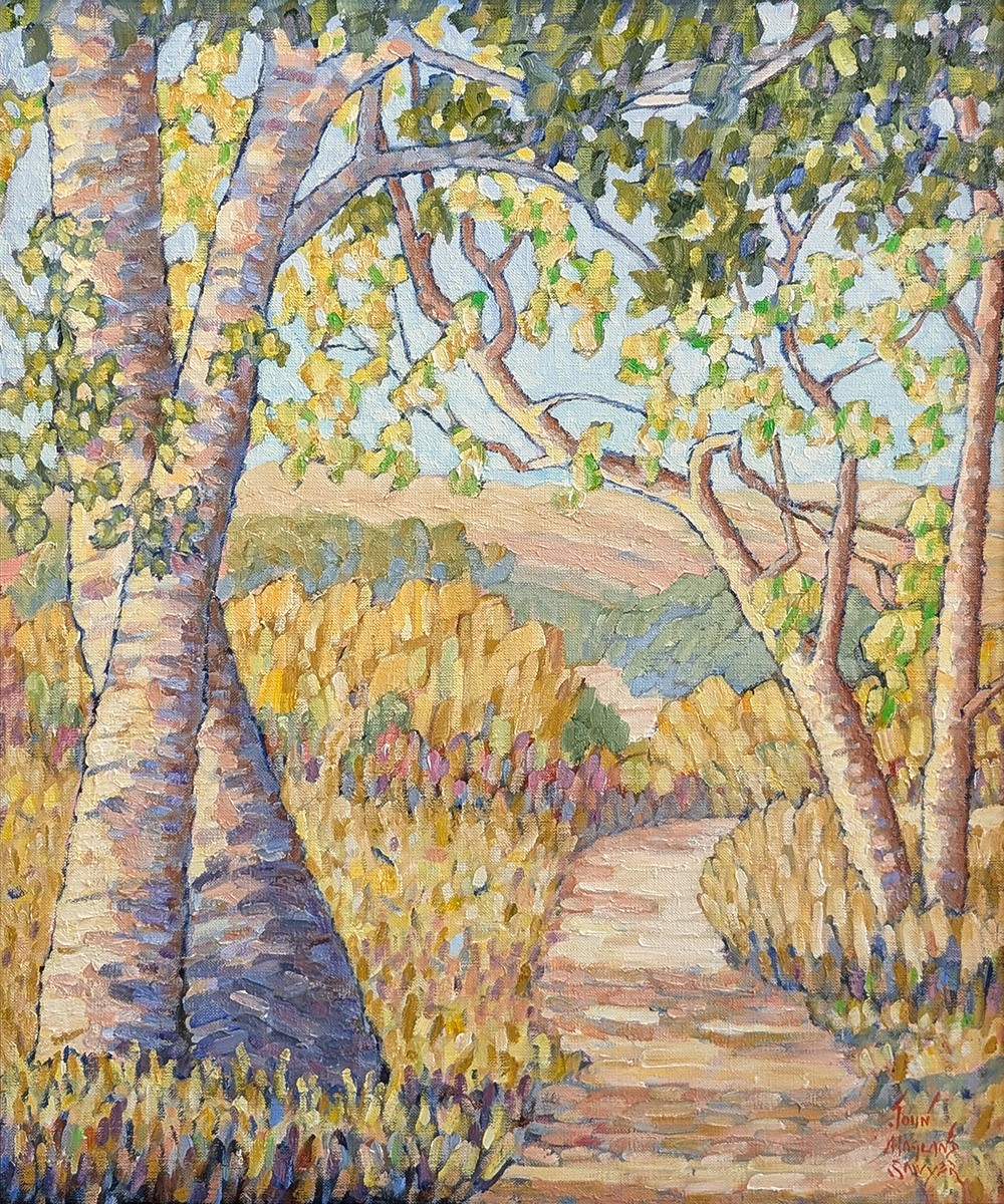 JOHN SAWYER - RADIANT AFTERNOON - OIL ON CANVAS - 20 X 24