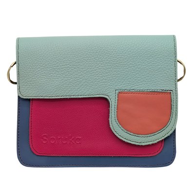 SORUKA - SIMONE SMALL CROSSBODY BAG - LEATHER - 8 X 6.25