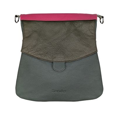 SORUKA - GRETA REVERSIBLE HANDBAG - LEATHER
