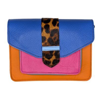 SORUKA - GRACE HANDBAG WITH REVERSIBLE LOOP - LEATHER