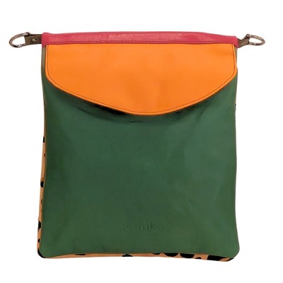 SORUKA - ROBIN REVERSIBLE HANDBAG - LEATHER