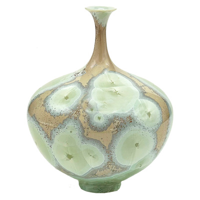 TANNER SAWITZ - KEY LIME BOTTLE - CERAMIC - 3 X 4 X 3