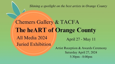 MISCELLANEOUS - The heART of Orange County All Media 2022 Juried Exhibition - All art will be posted May 14th! - All art will be posted May 14th!