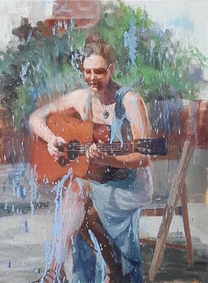 ECHO BAKER - SUMMER VIBES - OIL - 12 X 16