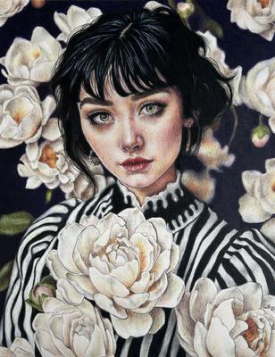 ERIN BOYLE - EDIE - PENCIL - 9 X 12