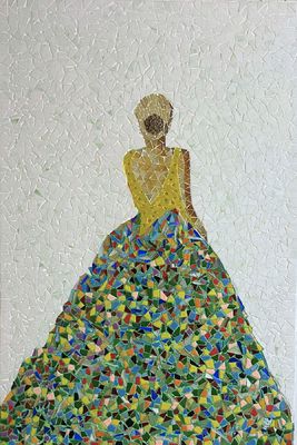 MASSOUD AHMADI - GRACE - MOSAIC - 24 X 36