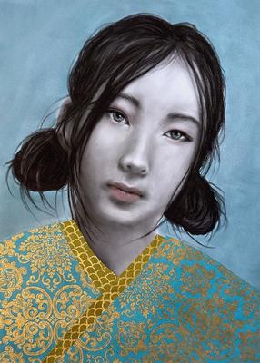 MIKA DENNY - KINSEI - MIXED MEDIA - 9 X 12